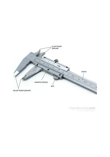 Sonax Toolux Çelik Kumpas Kutulu 1/128 In