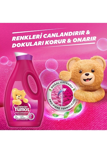 Yumoş Sıvı 1690 ML Renkli 5027