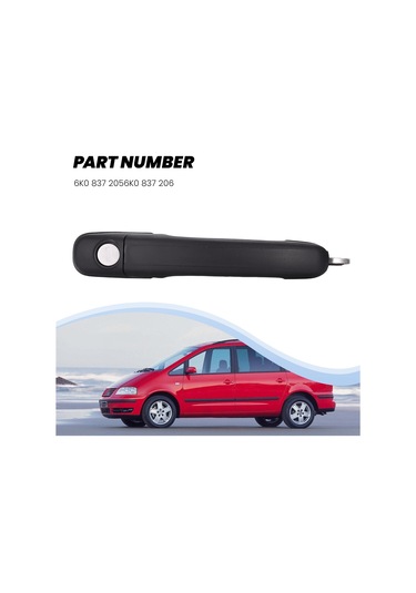 6k0837205 6k0837206 Ford Galaxy Sharan Alhambra İçin Kapı Kolu