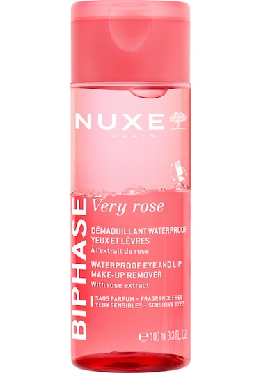 Nuxe Very Rose Biphase Waterproof Eye And Lip Make-up Remover 100 Ml 2 Adet