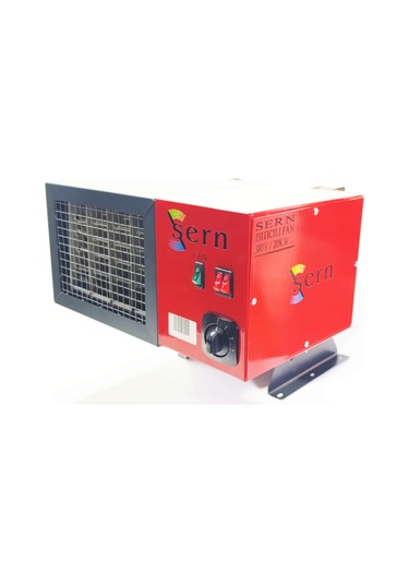 Sern Fı 20 Elektrikli Fanlı Isıtıcı 20kw 380v 2 Kademeli Termostatlı