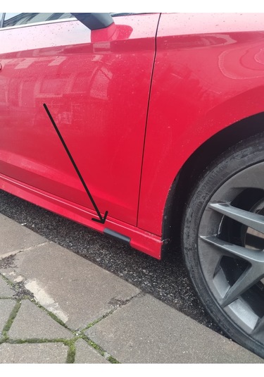 Seat Leon Yan Marşpiel Ön Kapağı 5f0.092.205.c 3d Üretim Sağ