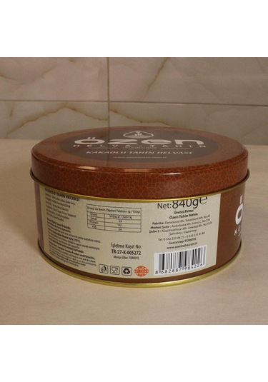 Özen Nostalji Kutu Kakaolu Tahin Helvası 840 G