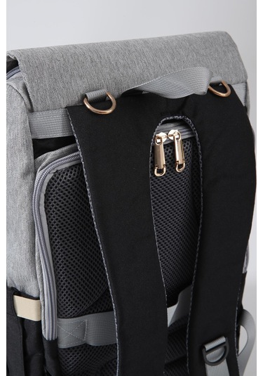 Ççs 51768 Anne Bebek Çantası Gri