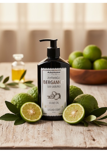 Adahome Atelier Bergamot Ve Zeytinyağlı Sıvı Sabun