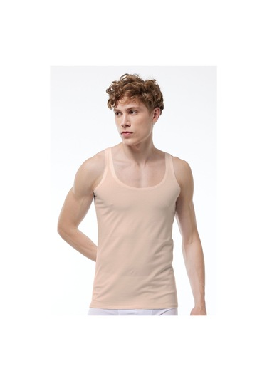 Malabadi Görünmez Atlet Erkek 3 Adet Siyah Beyaz Ten Rengi Ince Askılı Iz Yapmayan Modal Atlet 3m013 Siyah-beyaz-ten Rengi