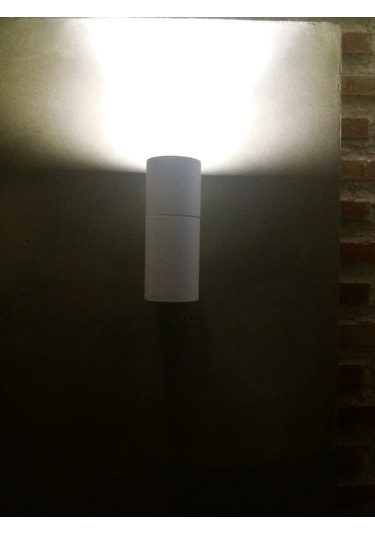 Dış Mekan Tek Yönlü Led Ampüllü Aplik (319457525) Beyaz