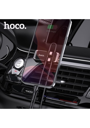 Voguecode Hoco. Ca77 Carlo Sarıcı Manyetik Emme Braketi Cep Telefonu Veri Kablosu Çevreleyen Taşınabilir Araç Navigasyon Braketi Havalandırma 2trt5g