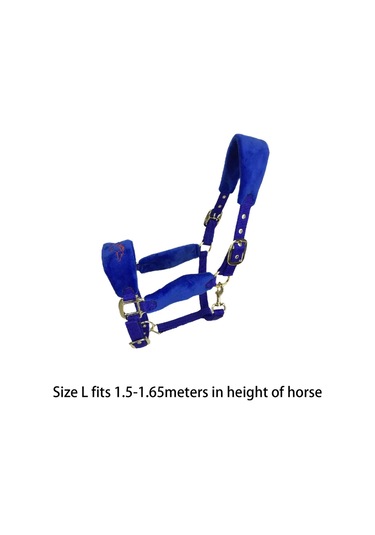 Homyl Otlak Çiftliği Için At Yuları Yastıklı L-mavi L Mavi