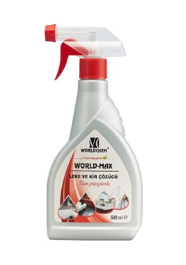 Worldchem Homecare Max Tüm Yüzeylerde Leke ve Kir Çözücü 500 ML