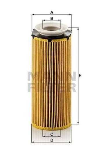 YAG FILTRESI BMW E90 E92 E93 F10 F01 E70 E71 MANN HU720/3X OEM