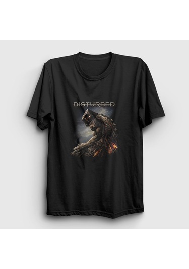 Presmono Unisex The Guy Disturbed T-shirt Siyah