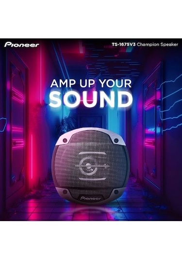 Pıoneer TS-1675V3 Champıon Serıes Pro 80 Rms Hoparlör