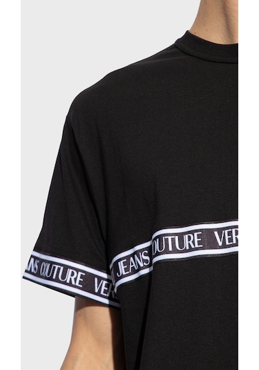 Versace Jeans Couture Erkek T Shirt 76gahc06 Cj01c 899 Siyah Versace Jeans Couture Erkek T Shirt 76gahc06 Cj01c 899 Siyah