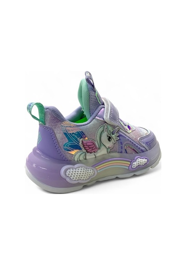 Pepino 1986 Kız Çocuk Okul Öncesi Işıklı Sneaker LILA