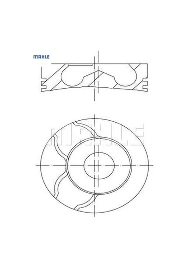 Piston Segman 85,00mstd.307-406-partner 2.0hdi/w10