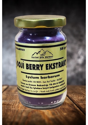 Nurbal Şifa Goji Berry Ekstrak 50 G