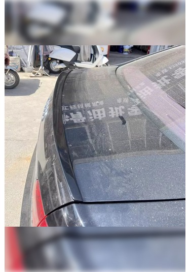 Audi A6 C6 Bagaj Üstü Spoiler Parlak Siyah Spoyler Plastik İthal