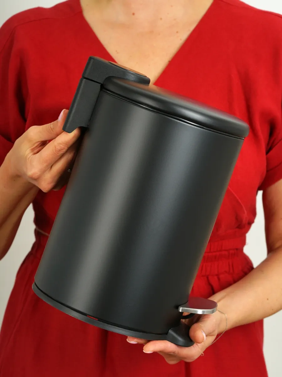 Stardis Pedallı Tuvalet Çöp Kutusu 3 L 17432769 Siyah