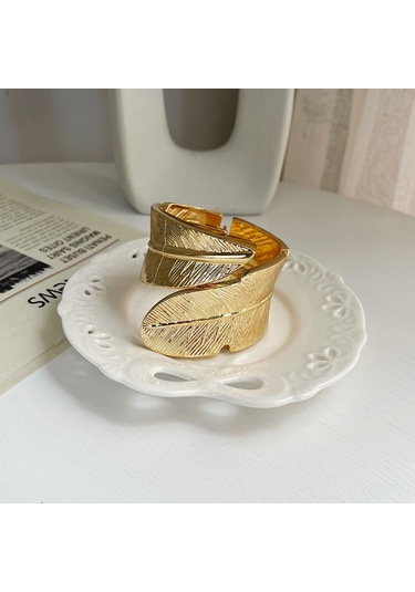 Ranyeek Zarif Yaprak Desenli Metal Makyajlı Piyano Telli Perde Bağlayıcı - Delme Yok, Kolay Kurulum, Gümüş Renk