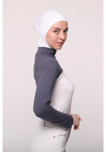 Altobeh Balıkçı Yakalı Boyunluklu Kolluk Füme Çok Renkli