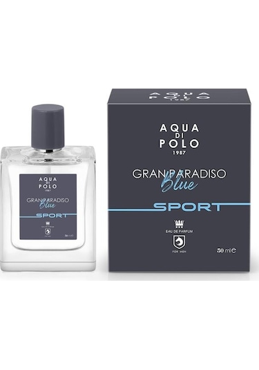 Aqua Di Polo Gran Paradiso Blue Sport Erkek Parfüm EDP 50 ML