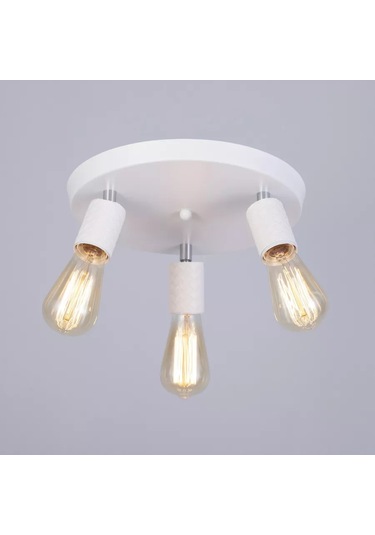 Bayerlux Tavan Spot Avize Skin 3xe27 40w 225107379 Beyaz