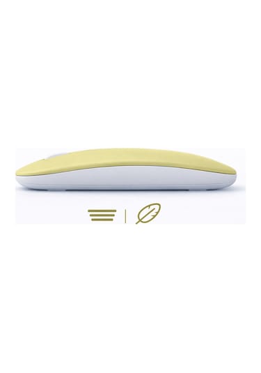 Type-c Şarjlı Bluetooth Mouse Apple Uyumlu MacBook iPad Laptop İnce Gövde Dongle Ve Kablo Dahil 13754