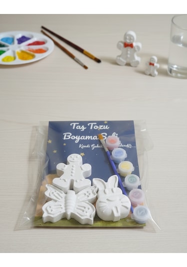 Taş Tozu Boyama Seti 3 Obje