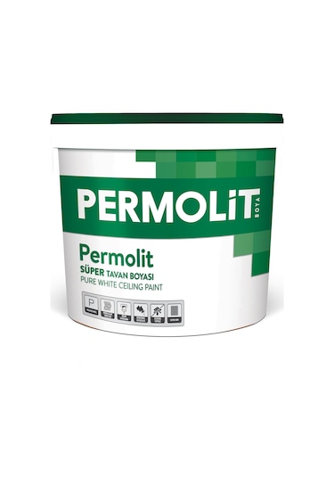 Tavan Boyası Beyaz Permolit 1 KG
