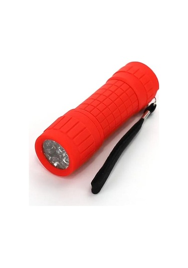 Valkyrie 5 Adet 9 Ledli El Feneri Seti - 5 Farklı Renk - 9 Led Güçlü Işık - Taşıması Kolay Cep Feneri Çok Renkli