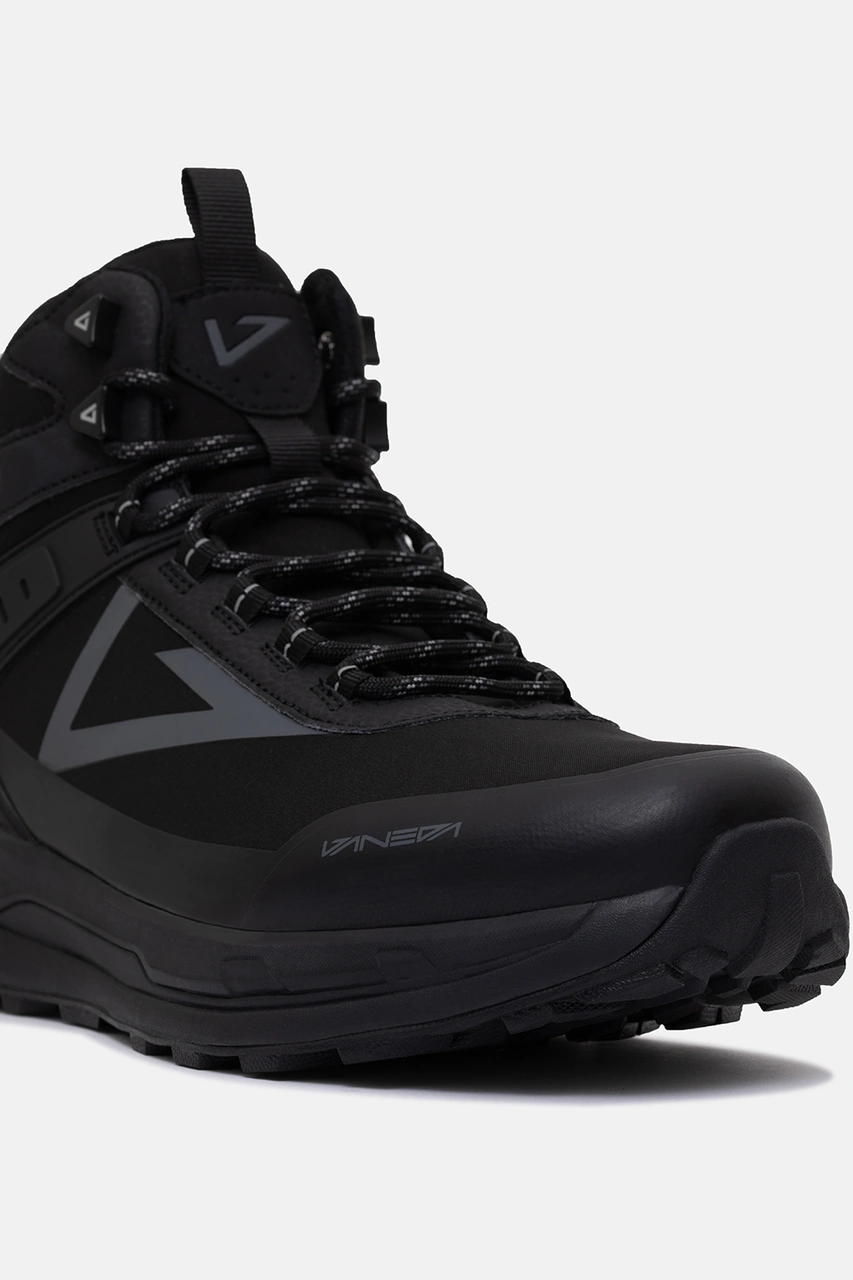 1415 V-wild Mid Erkek Bot Siyah Siyah