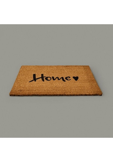 Giz Home Kalpli Home Kapı Önü Paspası - Bej - 35x60 Cm Bej
