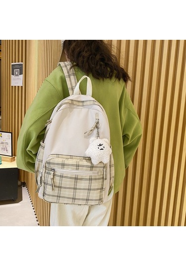 Tenfowee Tatlı Ve Yumuşak Kız Öğrenci Çantası, Vintage Desenli Sırt Çantası, Pembe Renkli Aksesuarlı Pembe