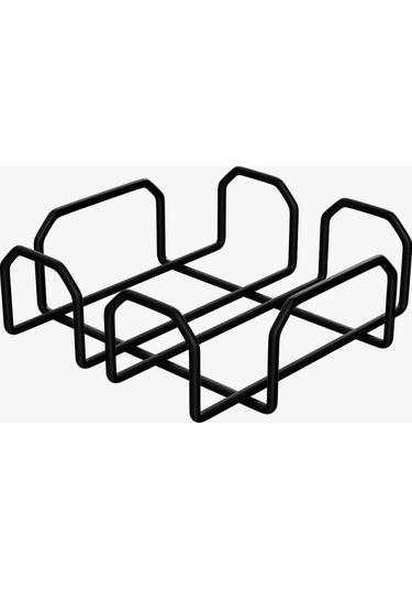 Özel Tasarım Kare Peçetelik Siyah