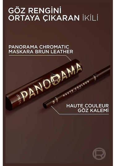 Panorama Chromatic Maskara Brun Leather 30190160-11070 Diğer