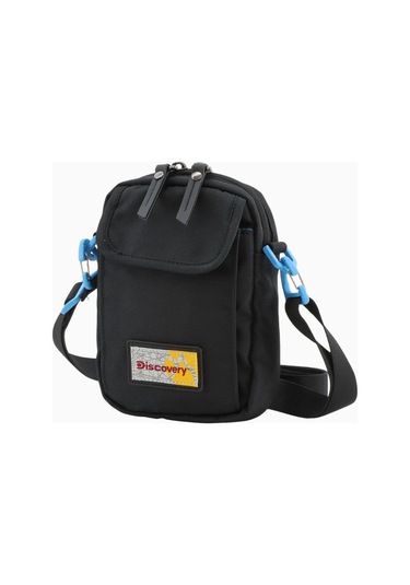 Discovery Icon Rfıd Korumalı Sürdürülebilir Utility 1l Kapasiteli Unisex Omuz Çantası Siyah 3