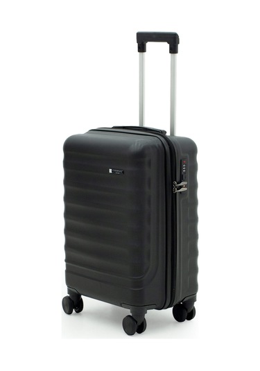 Babil Lüx Abs Küçük Boy Valiz 55 Cm Siyah