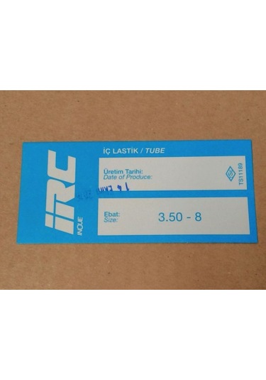 İç Lastik 3 50 8 Eğri Sibop 8575