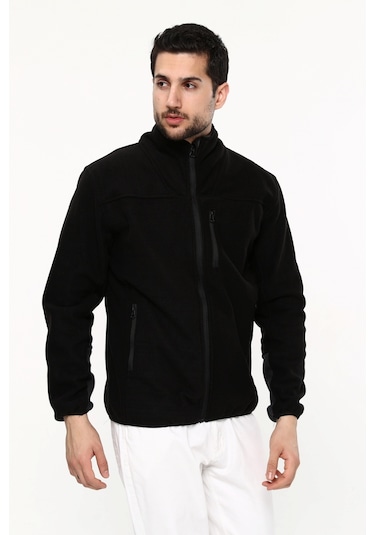 Uniprom Polar Mont Çift Katlı Kalın Kumaş 5 Cepli Siyah - Füme Siyah