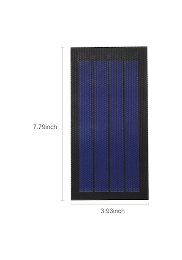 Tenfowee Esnek Amorf Silikon Güneş Paneli 6v/1w - Taşınabilir, Su Geçirmez Dıy Şarj Çözümü