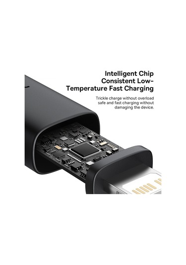 Baseus Dura Serisi Usb-c / Type-c'den 8 Pin 20w Hızlı Şarj Kablosu, Uzunluk:2m