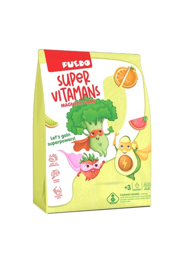 Puedo Super Vitamans, Manyetik Eşleştime Oyunu