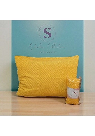 Shules Collection Sarı Puantiyeli Tek Kişilik Lastikli Çarşaf+yastık Kılıfı Çok Renkli