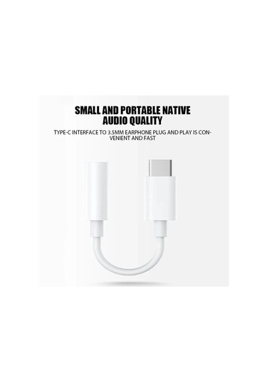 Hifi Tip C 3.5mm Aux Adaptörü Xiaomi Mi 12 11 Tip-c 3.5mm Jack Kulaklık Ses For Typec Standard
