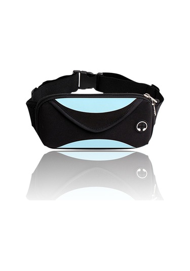 Geeksen Kadınlar Erkekler İçin Su Geçirmez Fanny Paketleri Taktik Bel Kemeri Çantası Küçük Çapraz Askılı Bel Çantası Koşu Yürüyüş Balıkçılık Seyahat İçin Kulaklık Delikli Bel Paketleri