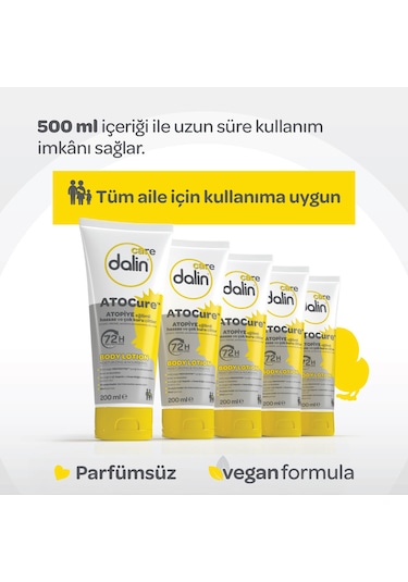 Dalin Care Atocure Nemlendirici Vücut Losyonu 200 Ml