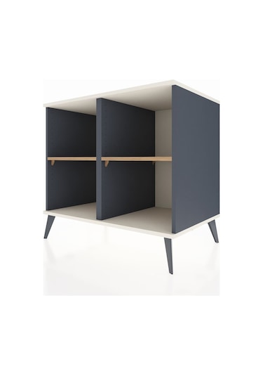 Kronos Şifonyer 2 Raflı 88x59x80 Antrasit-aytaşı/çam Aytaşı/çam
