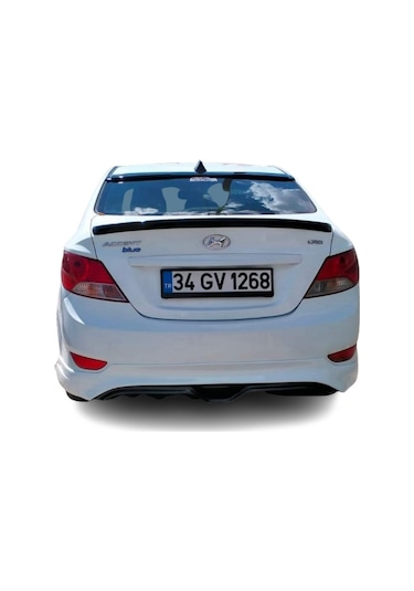 Hyundai Accent Blue 2011-2019 Arka Tampon - Eki Plastik