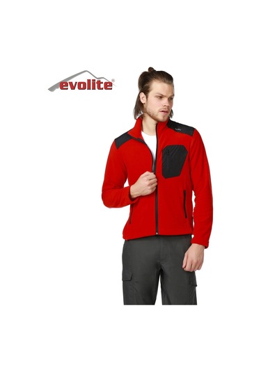 Evolite İcon Unisex Polar Mont-kırmızı Çok Renkli